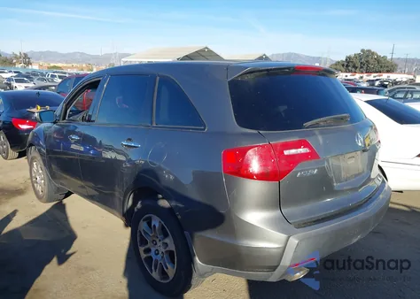 2008 Acura Mdx Technology z USA, uszkodzony, nr VIN 2HNYD28368H514809
